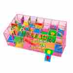 Детский уличный игровой лабиринт с крышей «Цирковой» 8,61×4,92×3,5 м