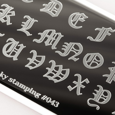 Swanky Stamping Пластина для стемпинга 043