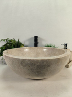 Раковина из мрамора Bowl Cream Big Lip 3см BM-60346 50*50*17