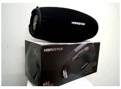 Портативная беспроводная Bluetooth колонка HOPESTAR H51/портативная акустика /блютуз колонка 55Вт (Черный)