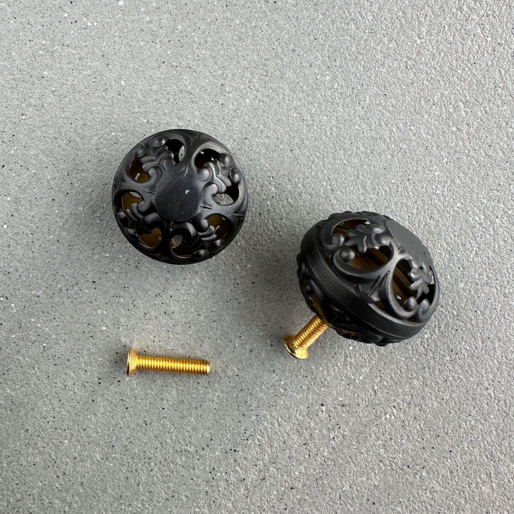 Ручка-кнопка MOS001 black