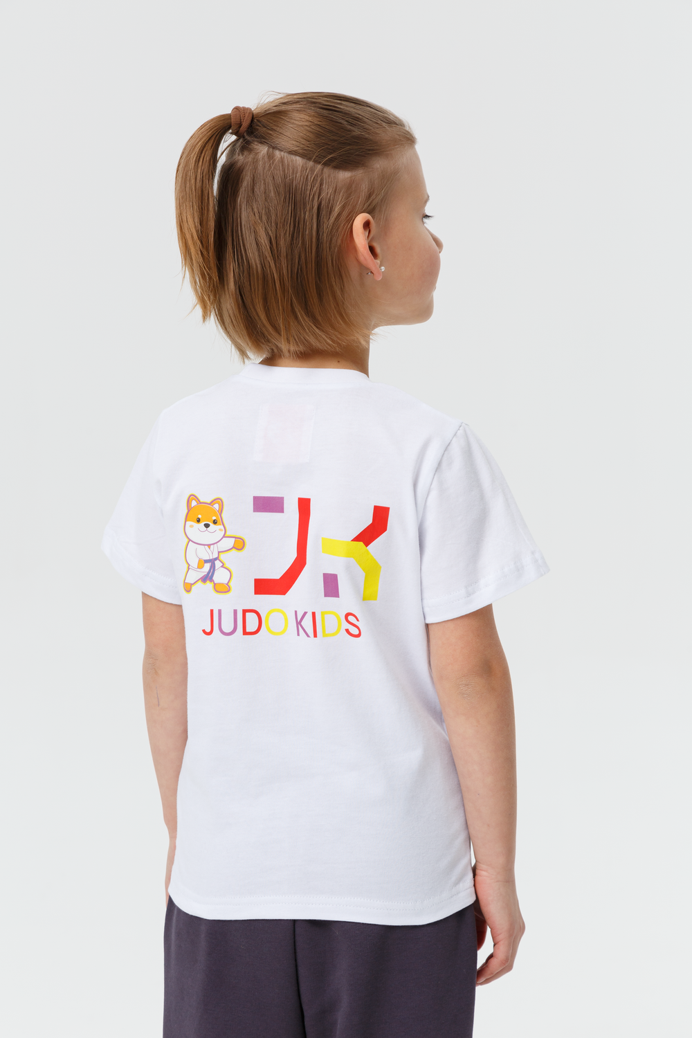 Детская футболка judo kids шиба