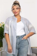 Блуза Июль (голубая) Б13876-24М LT Collection