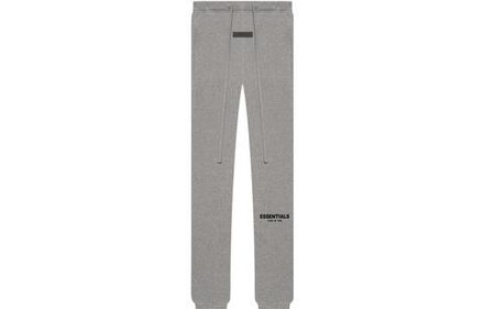 Штаны Fear of God Essentials SS22 Sweatpants Dark Oatmeal Logo, FOG-SS22-524