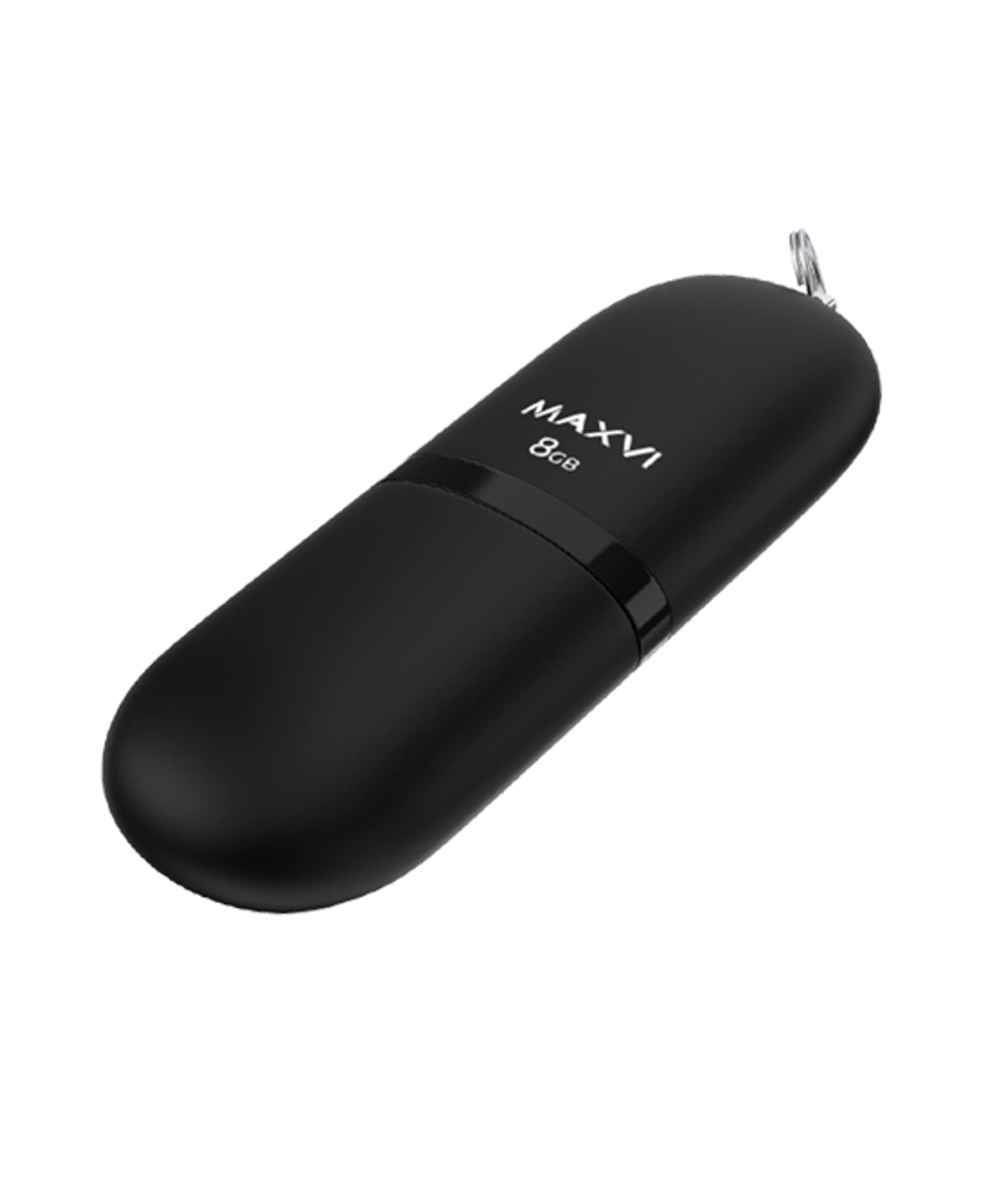 Карта памяти Maxvi USB SF 8GB black (FD8GBUSB20C10SF)