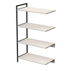 10СПС.4.800 Стеллаж промежуточный средний 4 полки, широкий (780*400*1328)