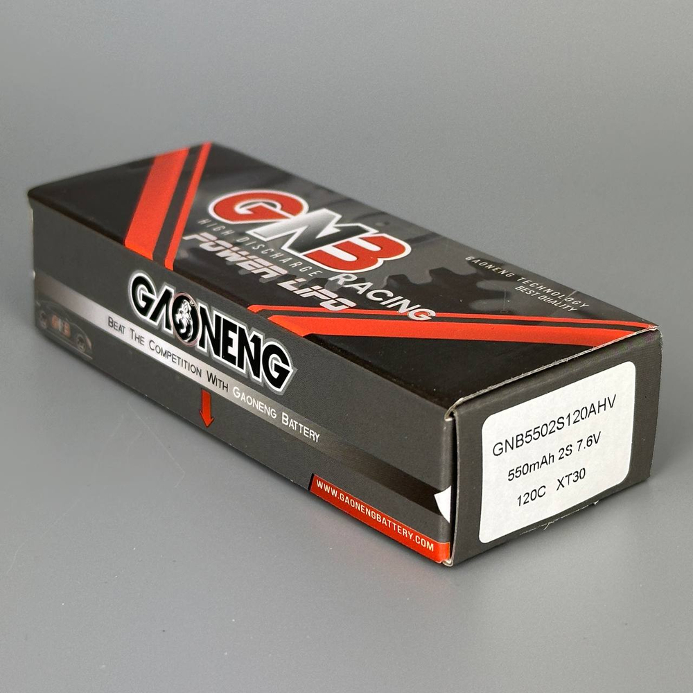 Аккумулятор GNB 550mah 2S 120C HV