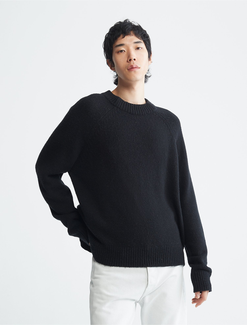 Свитер Calvin Klein Standards Crewneck Pullover Sweater Black - L