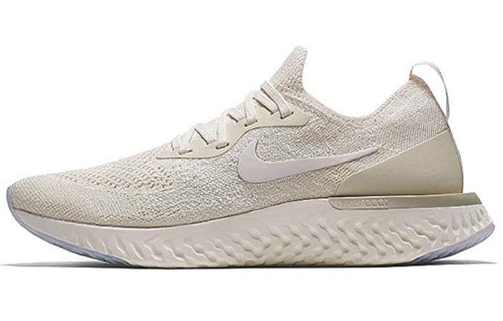 Кроссовки Nike Epic React Flyknit 1 Light Cream (Женская размерная сетка)