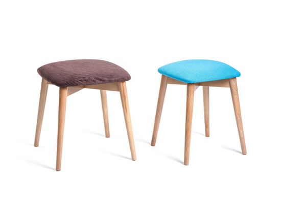 Табурет Т 06  (бук/тон 2/ткань Velvet Lux 41)