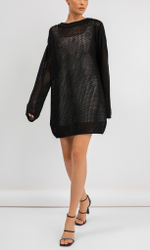 Туника-сетка из хлопка