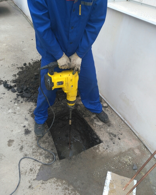 Установка комплекта заземления 1х3 метра