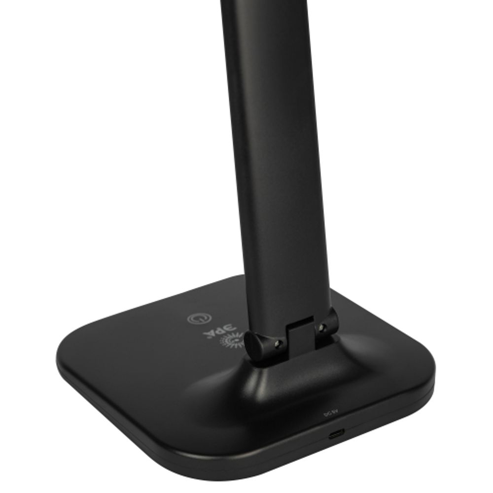 Настольный светильник ЭРА NLED-510-8W-BK светодиодный аккумуляторный черный | Светодиодные настольные лампы