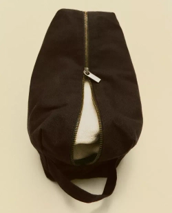 ZARA HOME ПЛЯЖНАЯ КОСМЕТИЧКА, КОРИЧНЕВЫЙ