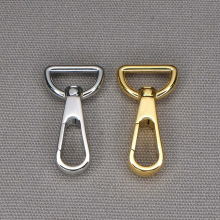 Карабин нержавеющая сталь/золото