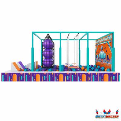 Ниндзя парк «Клан Силы», 8,2×5×3,1 м