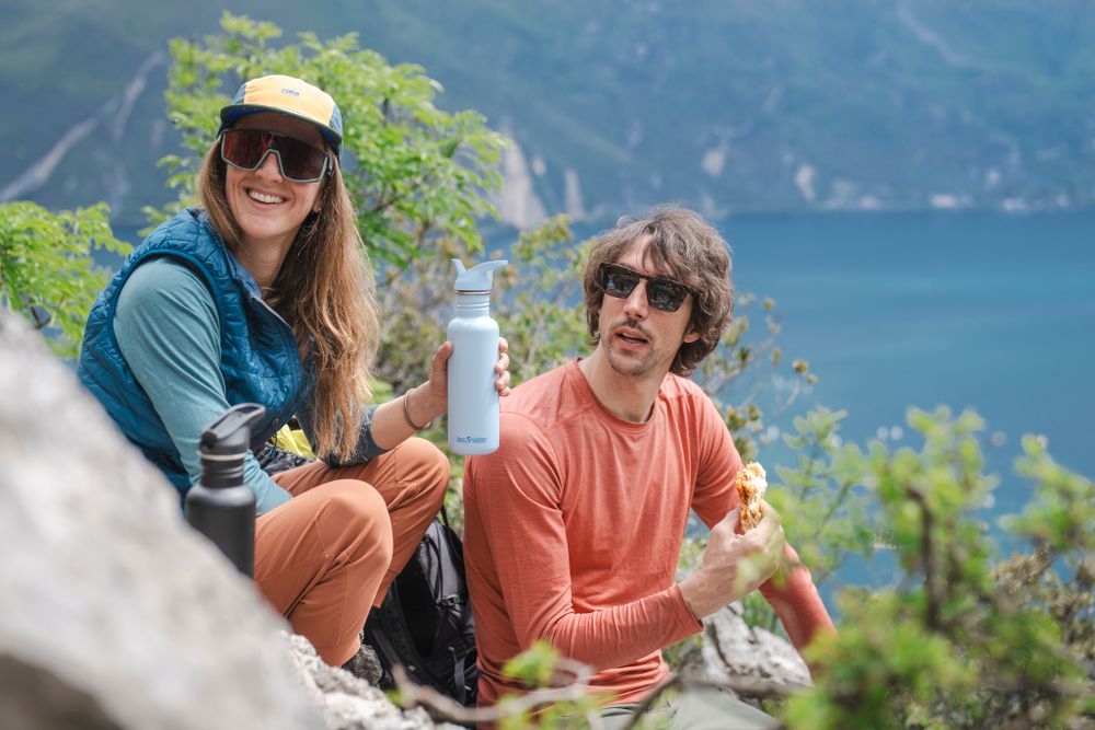 Бутылка Klean Kanteen Classic Flip Sport 27oz (800 мл) Clear Sky