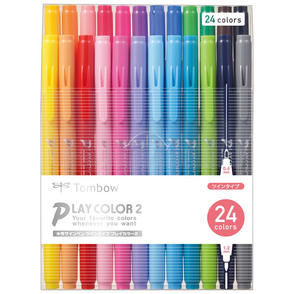 Tombow Play Color 2 24 Set