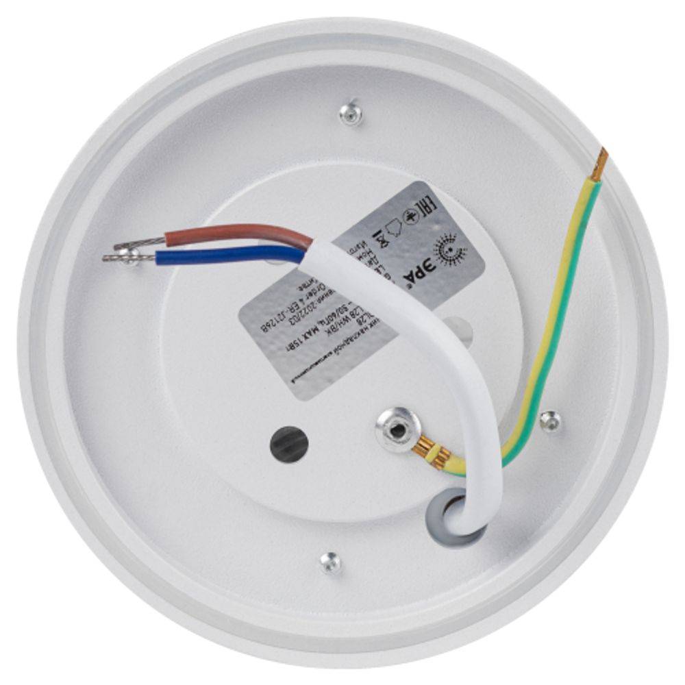 Светильник накладной ЭРА OL28 WH/BK под лампу GX53 IP44 черный/белый | Накладные светильники