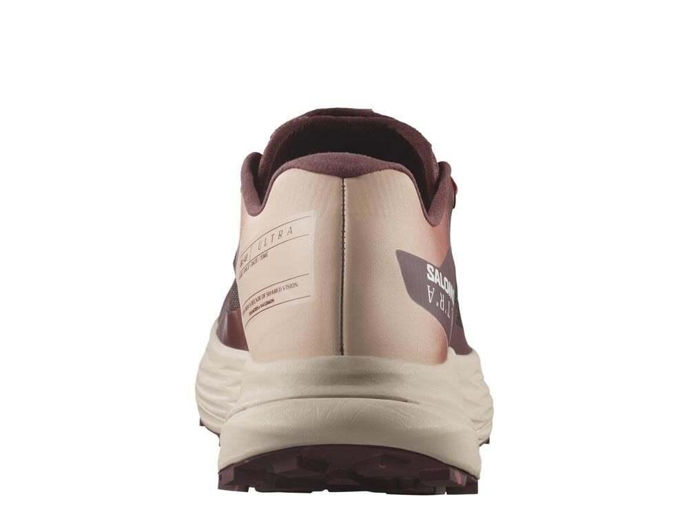 Кроссовки беговые женские Salomon S/Lab Ultra v2 Бордово-Серые