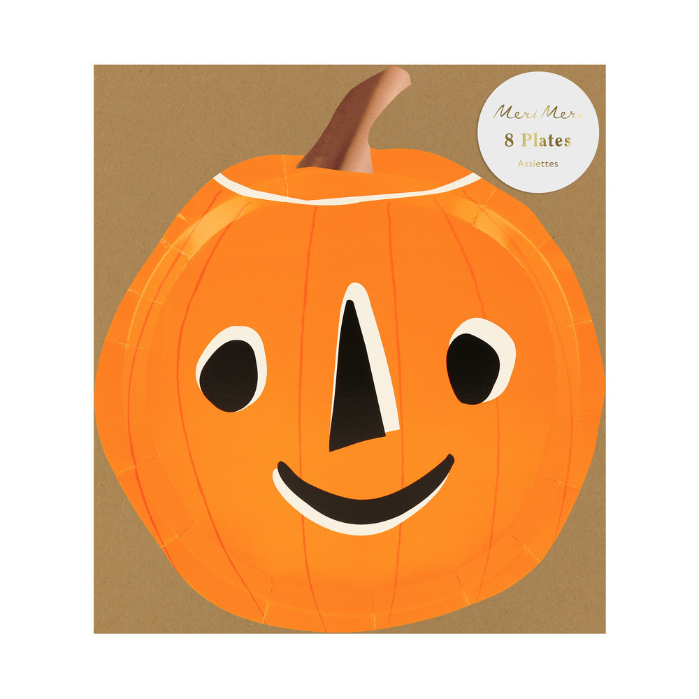 Тарелки фигурные “Happy Halloween” 8 шт. (2024)