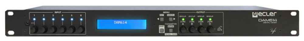 Аудиопроцессор Ecler DAM614