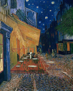 "Ночное кафе в Арле", Ван Гог, Винсент, картина (репродукция), Настене.рф