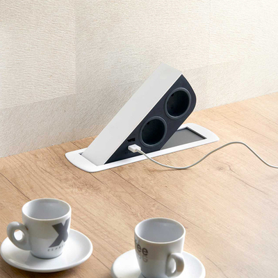 SFL Розетка CIZO, врезная, белый