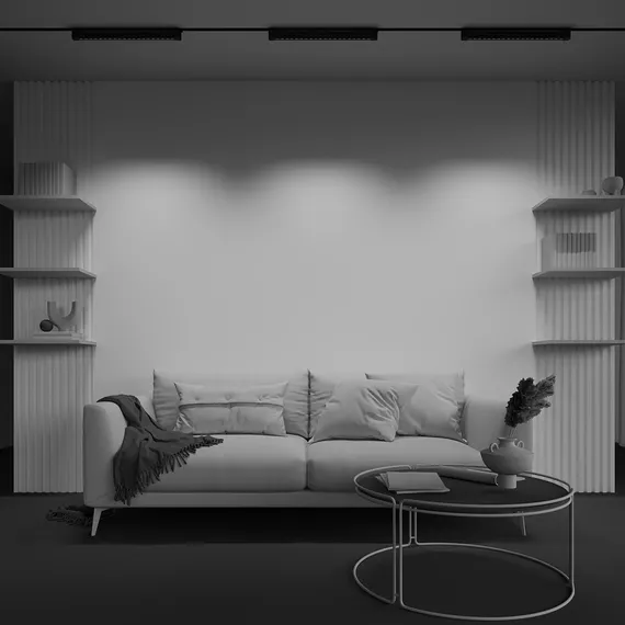 Трековый светильник Точки поворотный / Points Rot Unity 4000K 20Вт 36° Technical tr010-1-20w4k-m-b