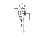 Фитинг DN 12 DKM (Г) 20x1.5