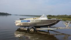 Алюминиевая моторная лодка ТАКТИКА-420