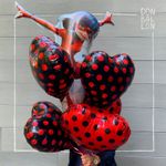 Шар (33"/84 см) Фигура, Леди Баг 1 шт.