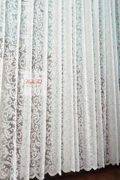 Тюль гипюр Мелани (белый)