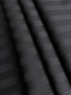 Наволочка комплект 2шт сатин-страйп Milky Garden "Графитовый" 50x70 см на молнии