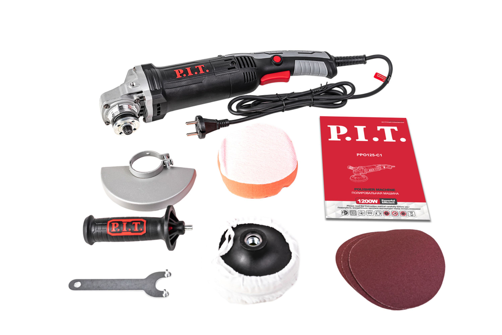 (ХОС) Шлифмашина полировальная электрич. P.I.T. PPO125-C1