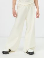 Брюки широкие для девочки AT991 молочный
