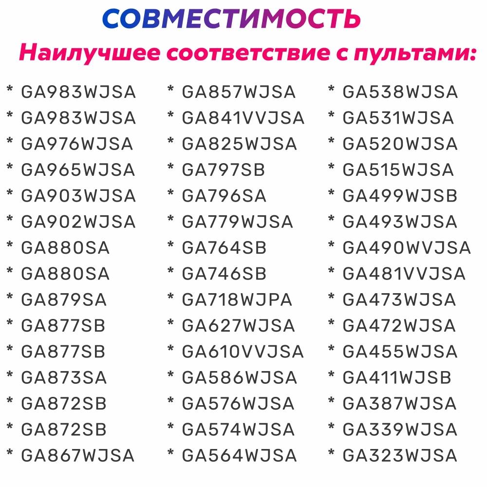 Пульт для телевизоров SHARP RM-758G Универсальный