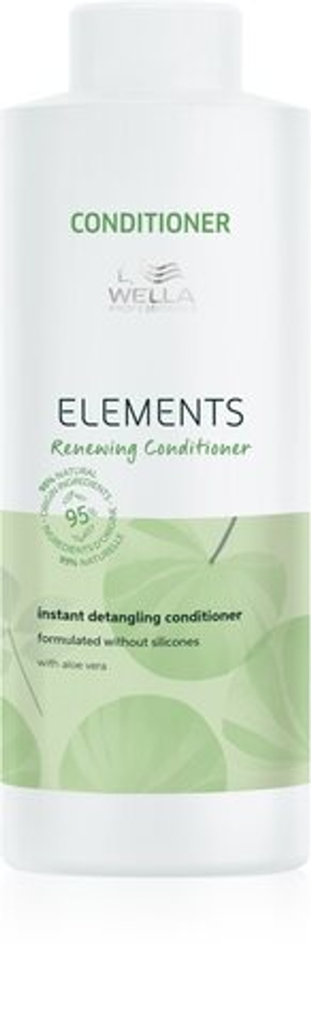 Wella Professionals Elements - регенерирующий кондиционер для придания блеска и смягчения волос /   1000  ml  / GTIN 4064666036052