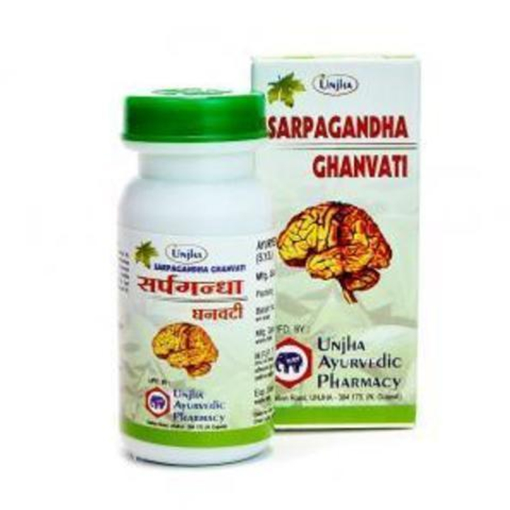 БАД Unjha Sarpagandha Ghanvati Сарпагандха Гханвати, 40 таб