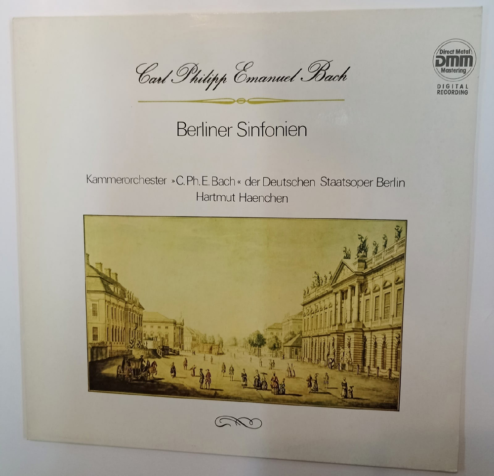 Carl Philipp Emanuel Bach Kammerorchester Carl Philipp Emanuel Bach, Hartmut Haenchen Berliner Sinfonien