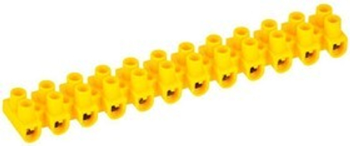 Колодка клеммная ЗВИ-5 н/г 1.5-4.0кв.мм 12 пар желт.