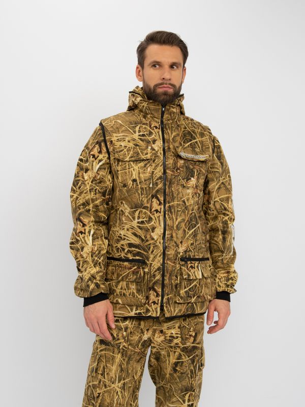 Костюм летний Тайга-3 ткань Твил-Пич цвет Камыш