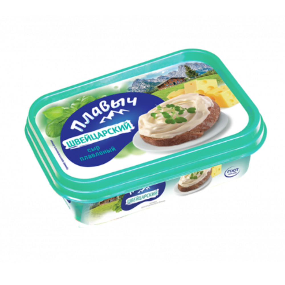 Сыр плавленый Плавыч Швейцарский 180 гр