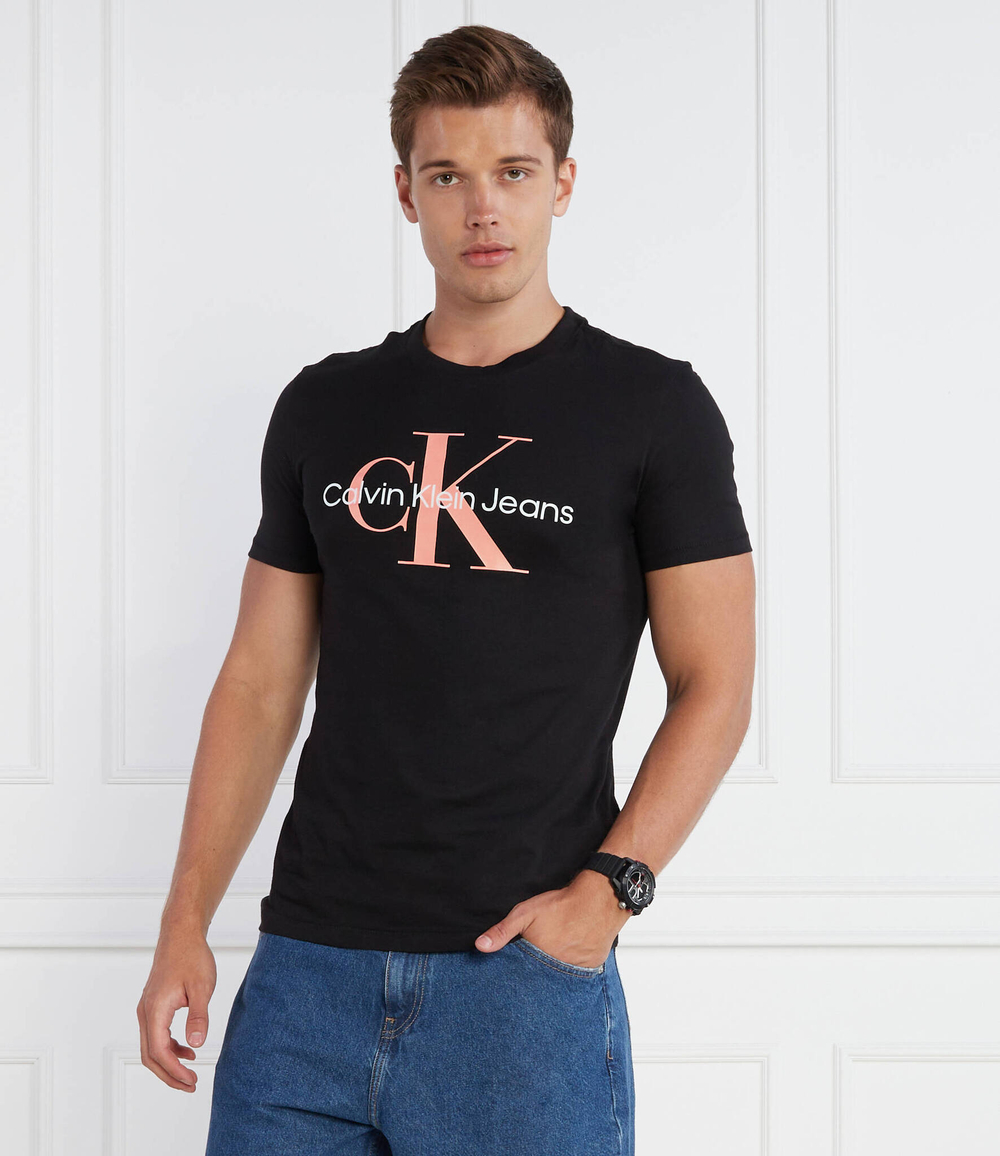 Футболка CALVIN KLEIN JEANS - черный(J30J320806)
