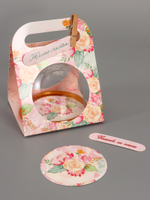 Коробка с куполом 11,5 х 12 х 15,5 см, Россия, ассорти