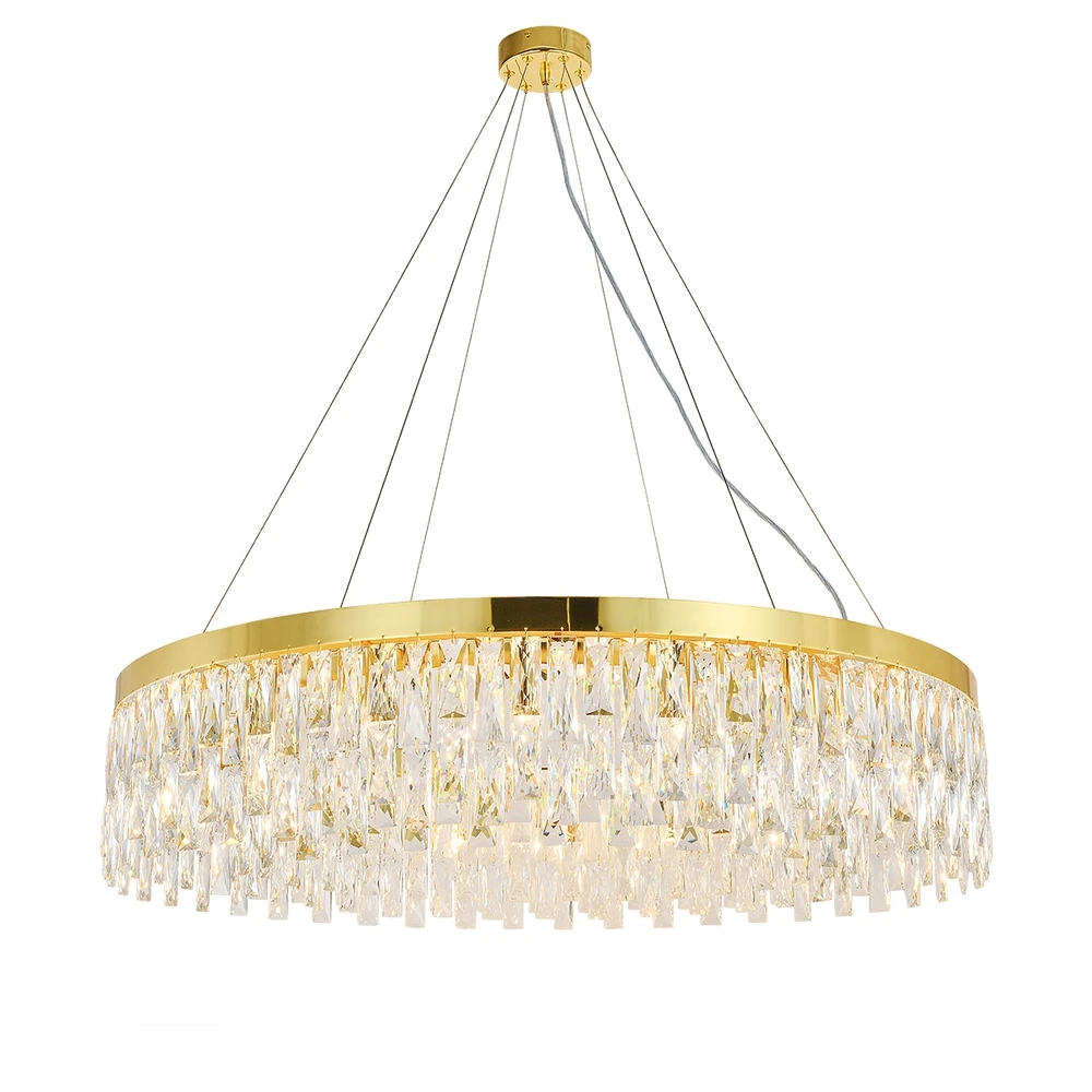 Подвесная люстра Indigo ANNA 12029/18P Gold V000496