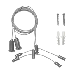 Подвес ARH-2x1m Set (Pad 1.7x8mm) (Arlight, Металл) 027926