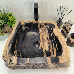 Купить Раковина из окаменелого дерева Fossil Basin OD-02736 51*47*15