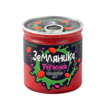 Купить Земляника "Таежная" ягоды в собственном соку