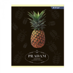 Тетрадь 48л., А5, клетка, Alingar "Enjoy every moment", скрепка, мелованный картон (стандарт), блок офсет, 4 дизайна в пленке т/у